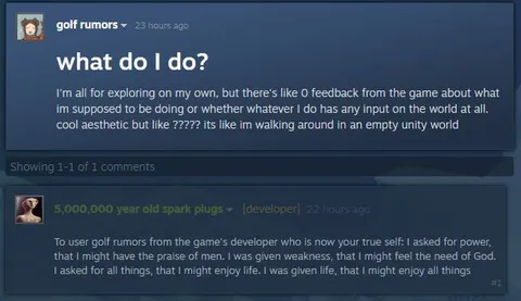 What Do I Do in This Empty World?