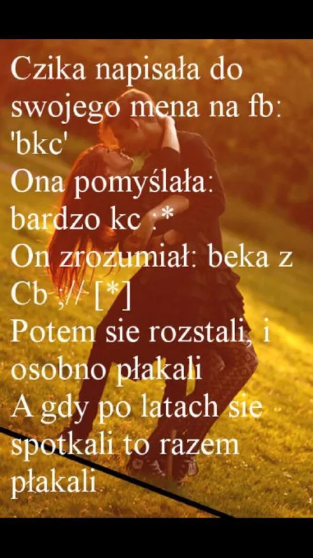 Bardzo kc, beka z Cb