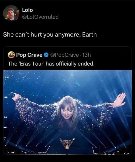 The Eras Tour Has Ended