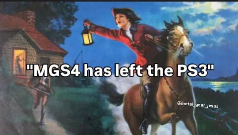 MGS4 Has Left the PS3