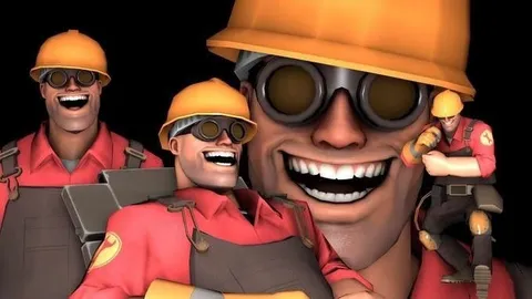 Безумный инженер из TF2