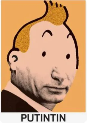 Putintin Putin Tintin Mashup