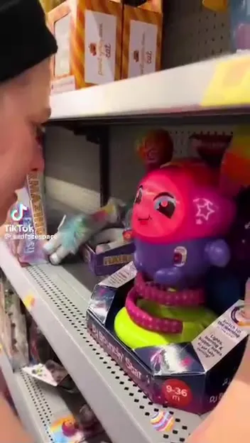 Toy Bouncing in the Store