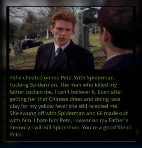 She Cheated on Me With Spider-Man