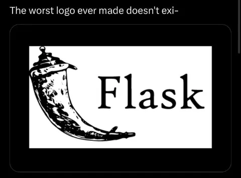 Worst Flask Logo Ever