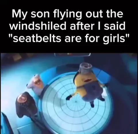 Son Flies Through the Windshield