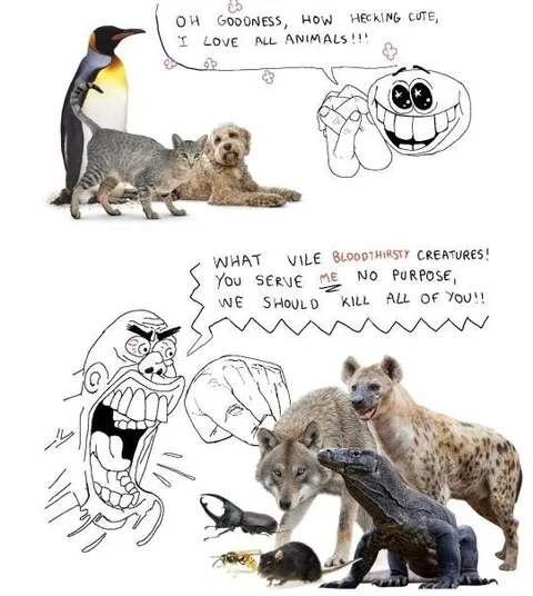 I Love All Animals Until They Bite