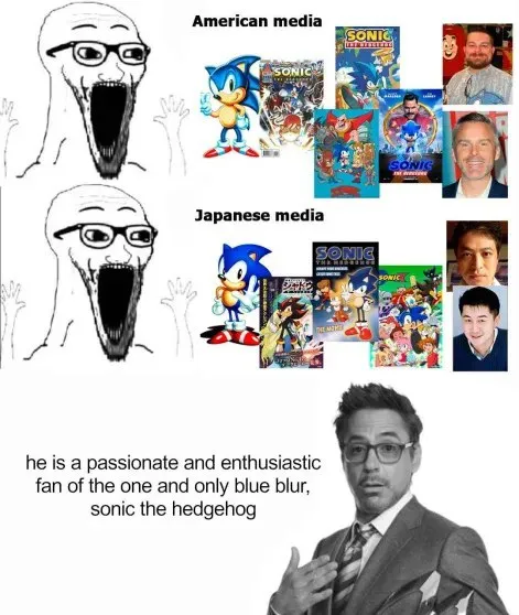 American vs Japanese Sonic Media