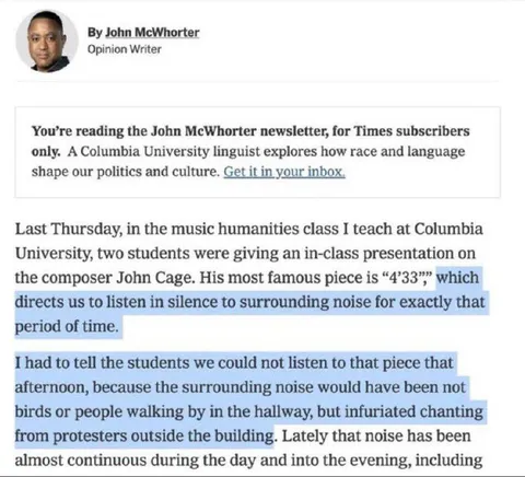 John Cage Silence During Protests