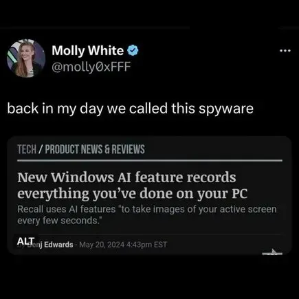 Back in My Day We Called This Spyware