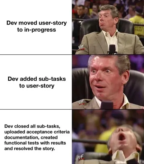 Developer Finishes the User Story