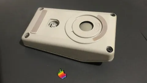 Старая мышь Apple без шарика