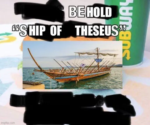 Behold the Ship of Theseus