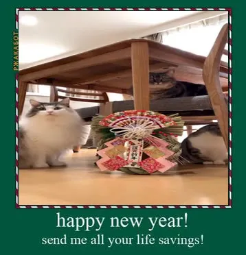Happy New Year, Send All Savings