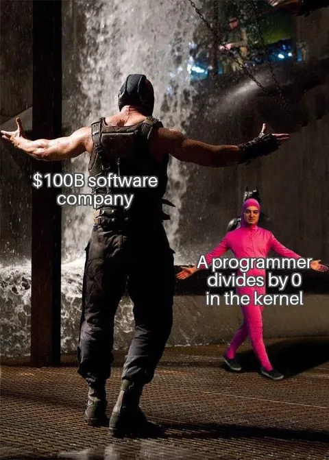 Bane Welcomes a Kernel Error