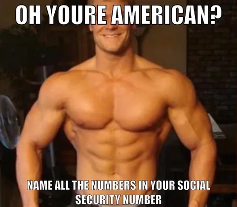 Name All the Numbers in Your Social Security Number