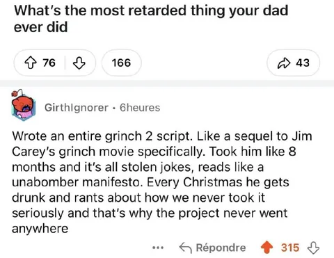 Drunk Grinch 2 Script Rant