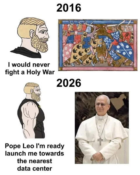Pope Leo Launches Holy War