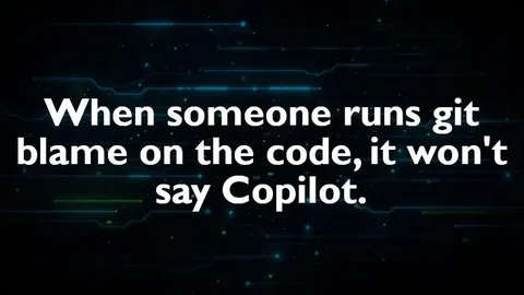 Git Blame Won't Say Copilot