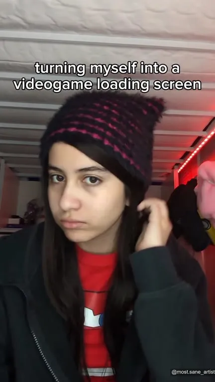 Turning Into a Video Game Loading Screen