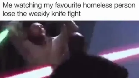 Favourite Homeless Person Loses