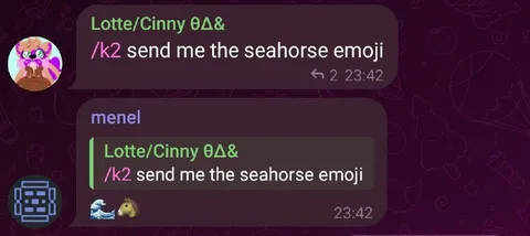 Send Me the Seahorse Emoji