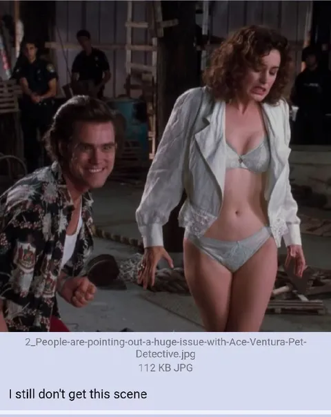 I Still Don't Get This Scene