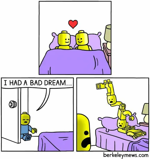 I Had a Bad Dream LEGO Comic