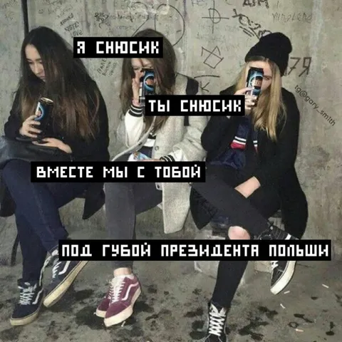 Сносики под губой президента Польши