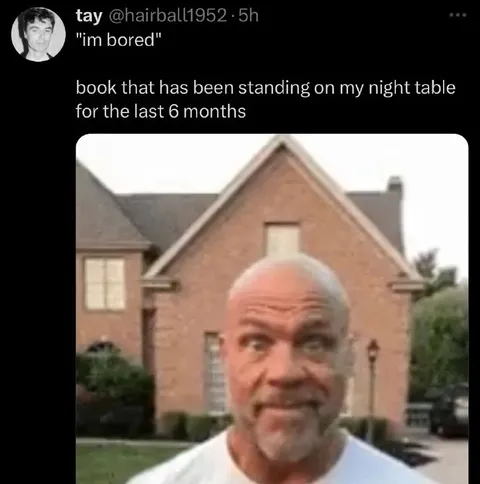 Book Waiting on the Nightstand