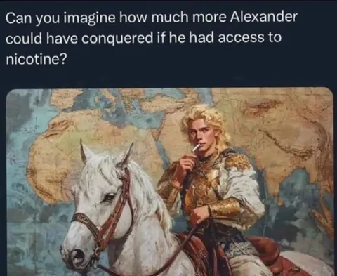Alexander With Nicotine
