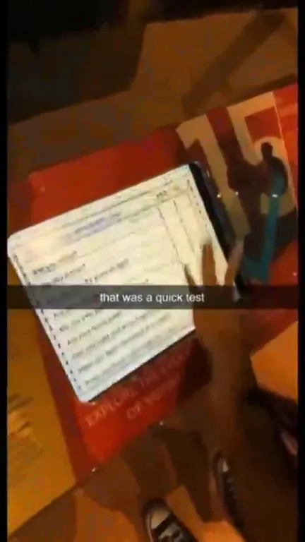 Quick Test Turns Into Failure
