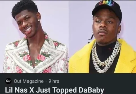 Lil Nas X Topped DaBaby