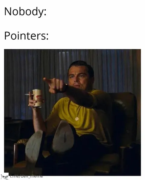 Nobody Pointers Leonardo DiCaprio