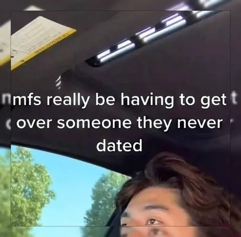 Getting Over Someone Never Dated