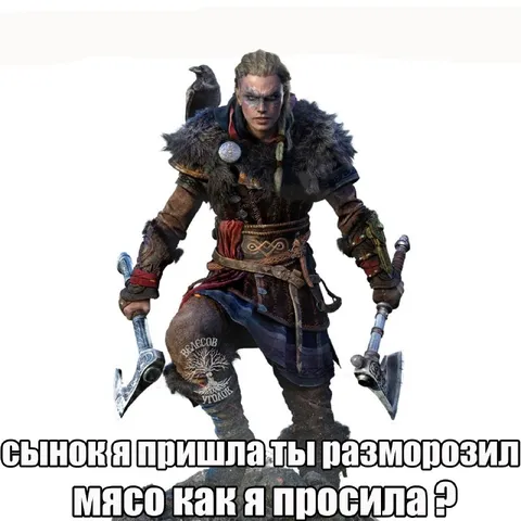 Сынок, я пришла — ты разморозил мясо?
