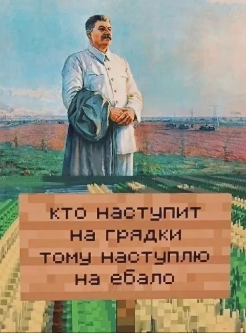 Кто наступит на грядки