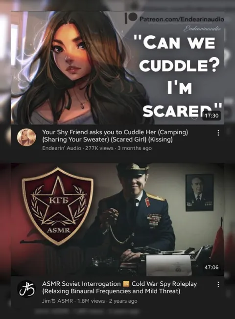 Cuddle Girl Meets Soviet Interrogation