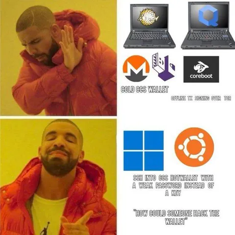 Cold Wallet vs Weak Password