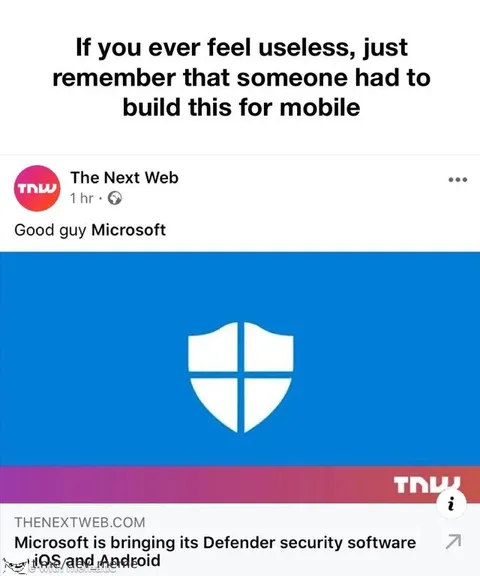 Good Guy Microsoft Defender