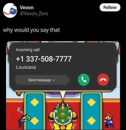 Why Would You Say That Call