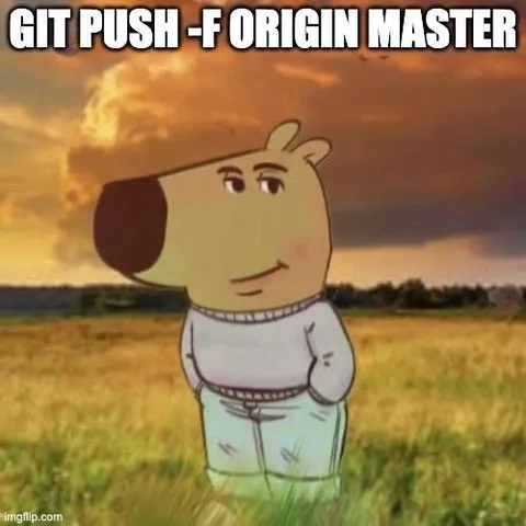 Git Push Force Origin Master