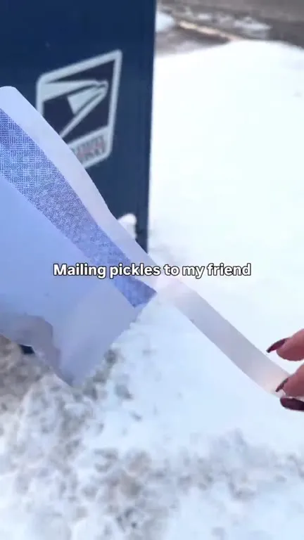 Mailing Pickles to My Friend