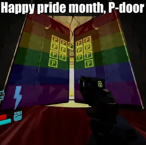 Happy Pride Month P-Door