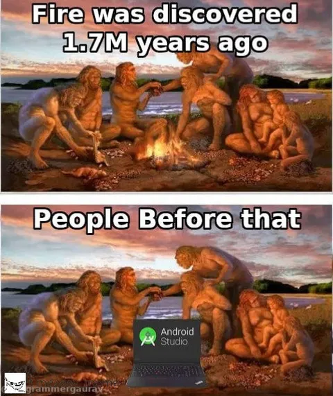 People Before Fire Was Discovered