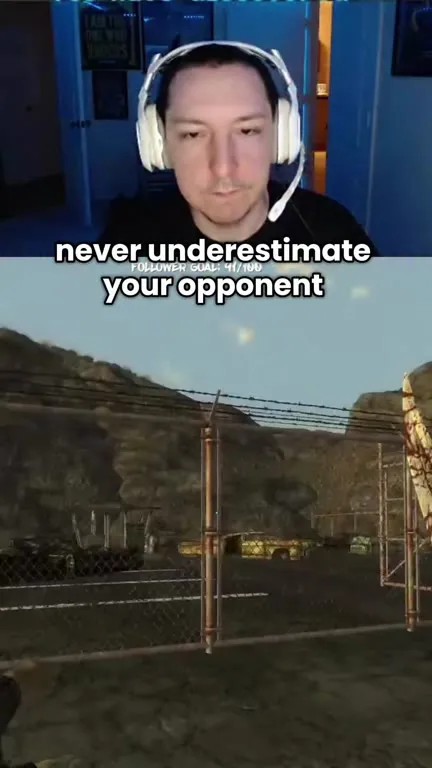 Never Underestimate Your Opponent