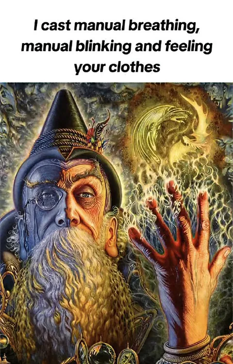 Manual Breathing Wizard Spell