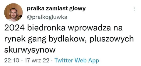 Biedronka wprowadza gang bydlaków