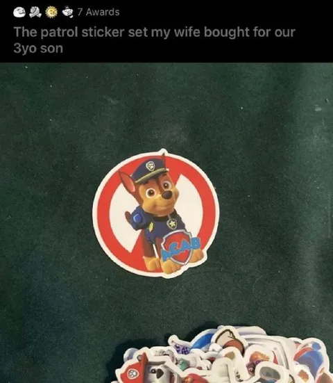 Paw Patrol Sticker Set