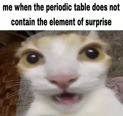 Periodic Table Element of Surprise